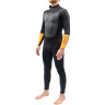 Гидрокостюм DAKINE MEN'S RTS BACK ZIP FULL SUIT 5/3mm Black/Orange Размер XL DK21M53RTS (0604565435309)